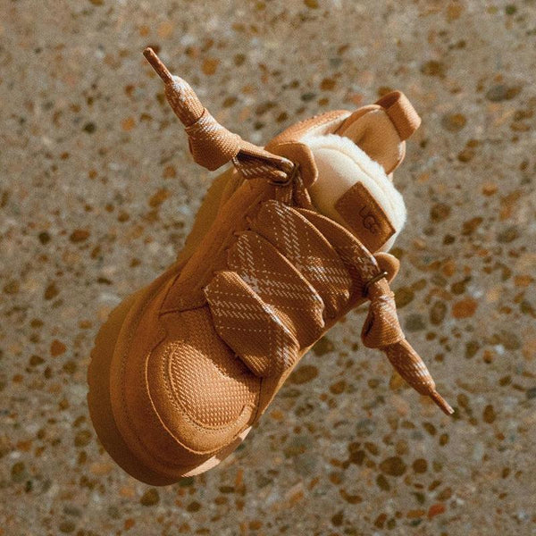 UGG Womens Lowmel Leather Sneaker - Tan-UGG-Buy shoes online