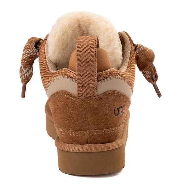 UGG Womens Lowmel Leather Sneaker - Tan-UGG-Buy shoes online