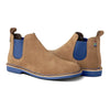 Veldskoen Leather Chelsea J Bay - Blue Sole / Grain Suede