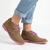 Veldskoen Leather Heritage Uhambo - Light Pink Sole/Tan Grain Suede