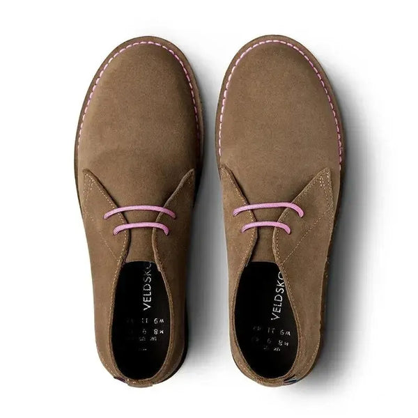 Veldskoen Leather Traditional Heritage Uhambo - Pink Sole