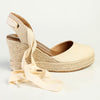 Madison Leena Wedge - Natural Nude
