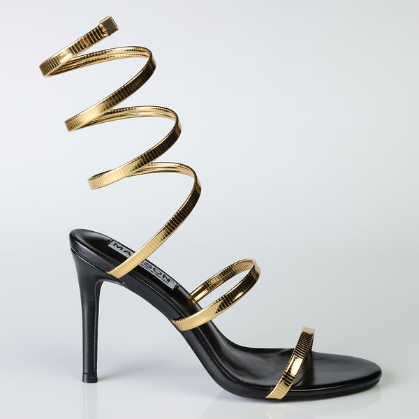 Madison Trust Stiletto - Gold/Black