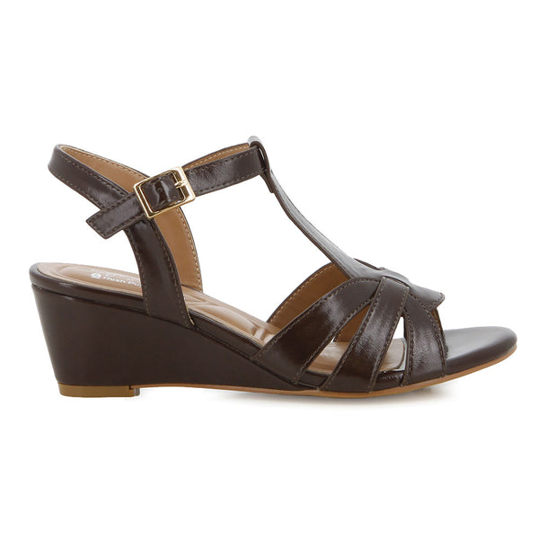 Soft Style By Hush Puppies Xaria Wedge - Chocolate