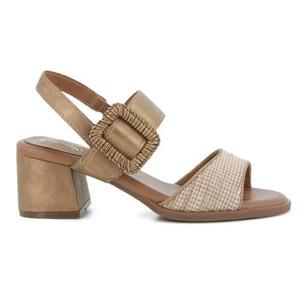 Soft Style By Hush Puppies Hetty Block Heel - Bronze