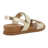 Hush Puppies Lucia Leather Wedge - Gold