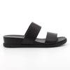 Hush Puppies Leather Edith Sandals - Black