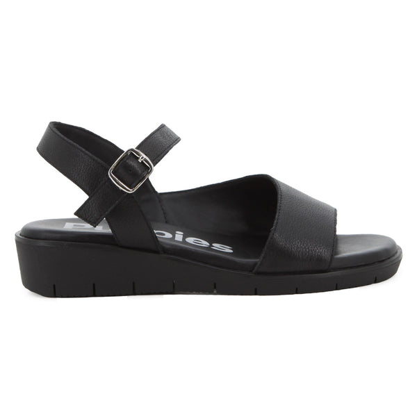 Soft Style By Hush Puppies Verona Wedge Sandals - Black