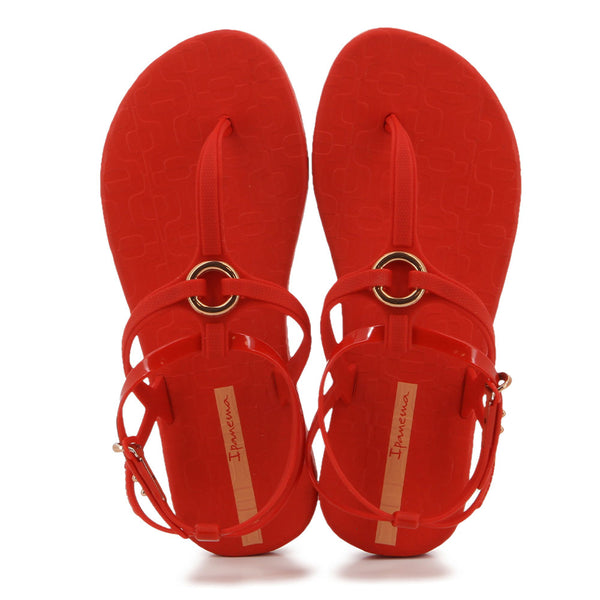 Ipanema Atena Sand Sandals - Red/Orange