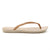 Ipanema Wave Sandals - Beige/Gold Patent