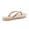 Ipanema Wave Sandals - Beige/Gold Patent