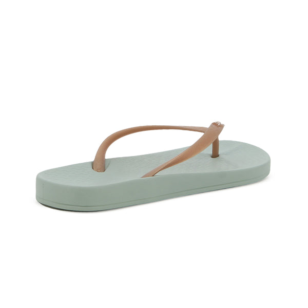 Ipanema Anatomica Thong Sandal - Green/Gold