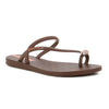 Ipanema Glam Toe Ring Sandal - Brown/Rose Gold