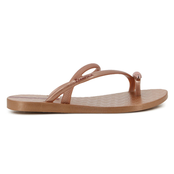 Ipanema Glam Toe Ring Sandal - Rose Metallic