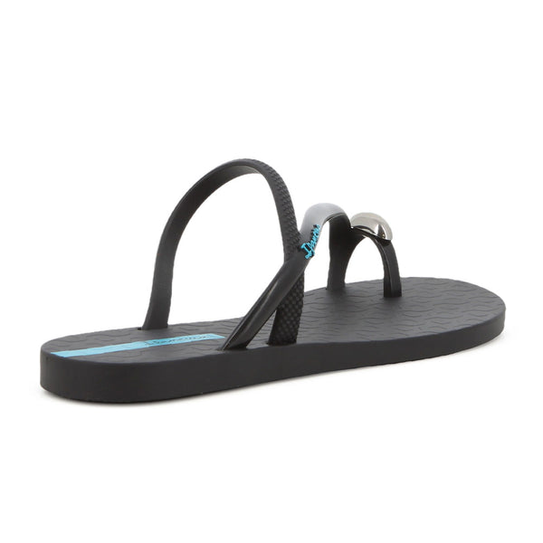 Ipanema Glam Toe Ring Sandal - Black/Blue