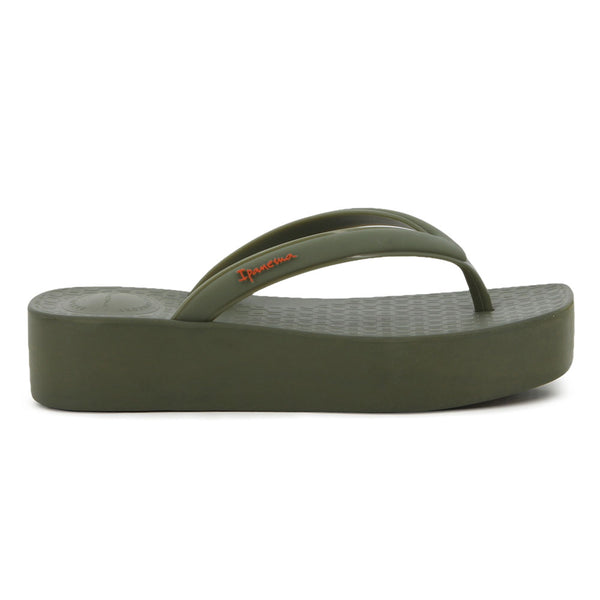 Ipanema Pluma Sandal - Green/Orange