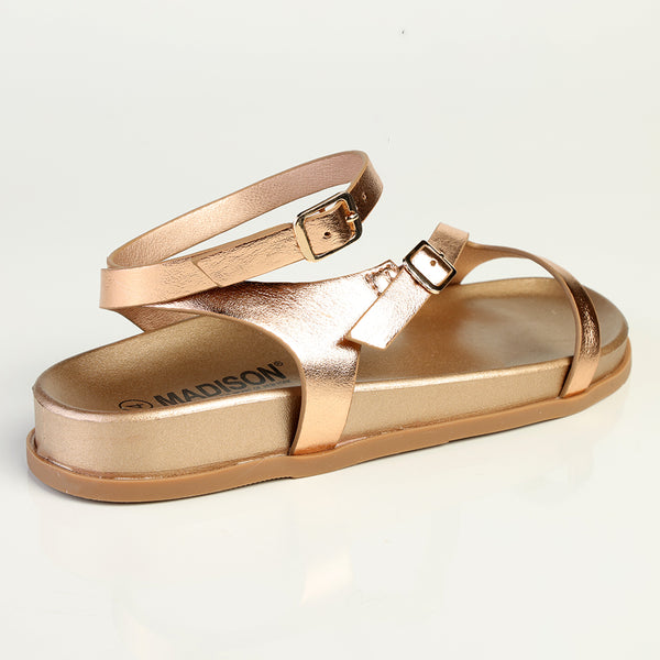 Madison Pearl Sandal - Rose Gold