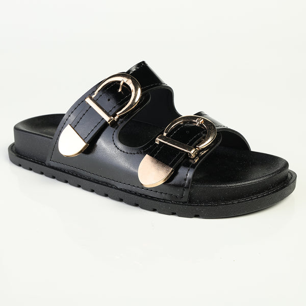 Madison Barabara Sandal - Black