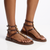 Madison Kyra Sandal - Chocolate