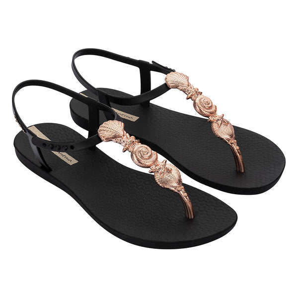 Ipanema Fundo Do Mar Sandal - Black/Gold