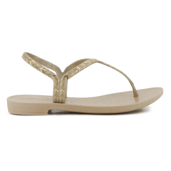 Grendha Amor Em Flor Sandal - Gold