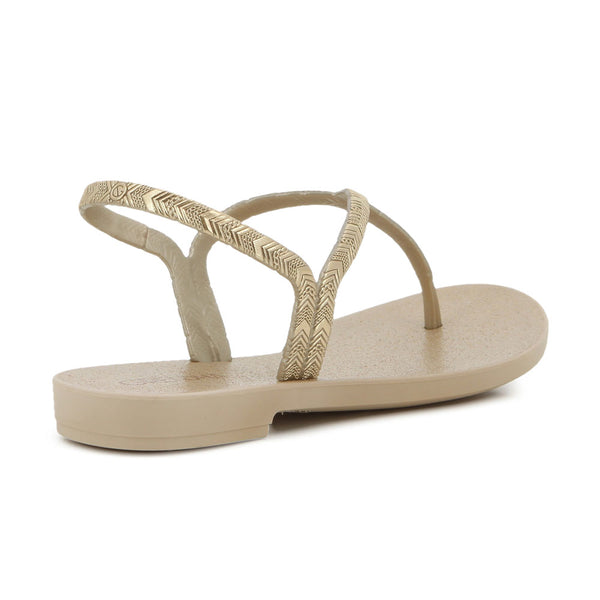 Grendha Amor Em Flor Sandal - Gold