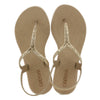 Grendha Amor Em Flor Sandal - Gold