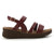 Pierre Cardin Low Wedge - Burgundy