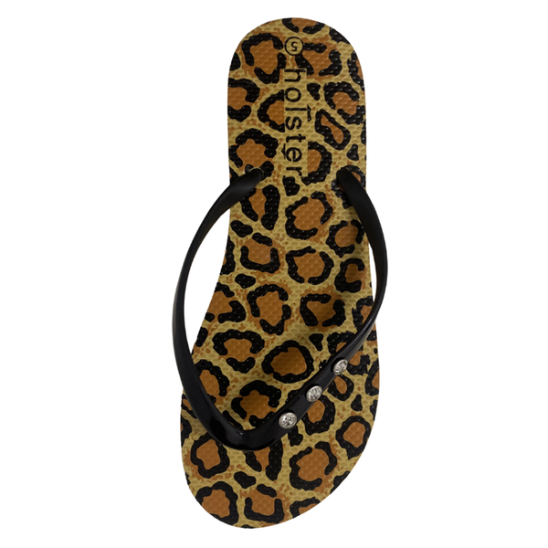 Holster Holiday Flip Flops - Leopard