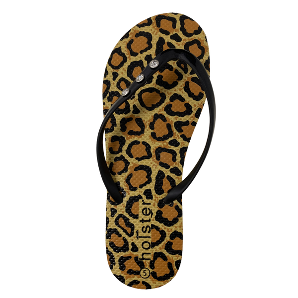 Holster Holiday Flip Flops - Leopard