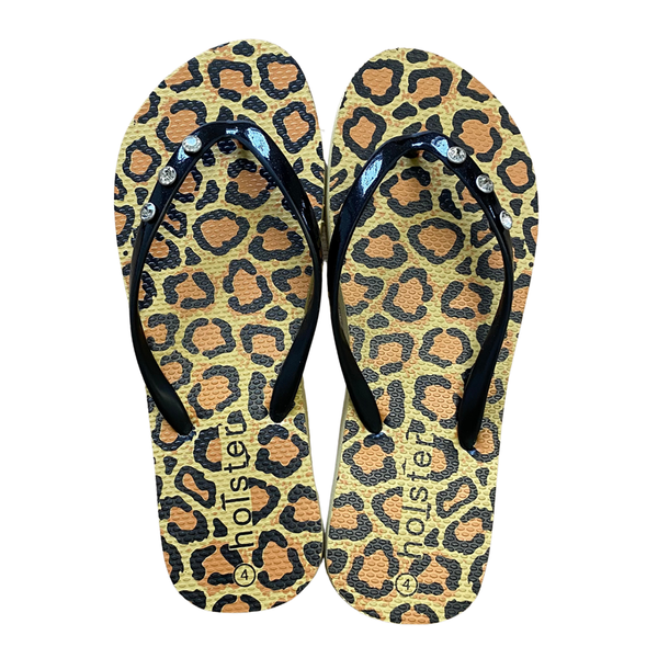 Holster Holiday Flip Flops - Leopard