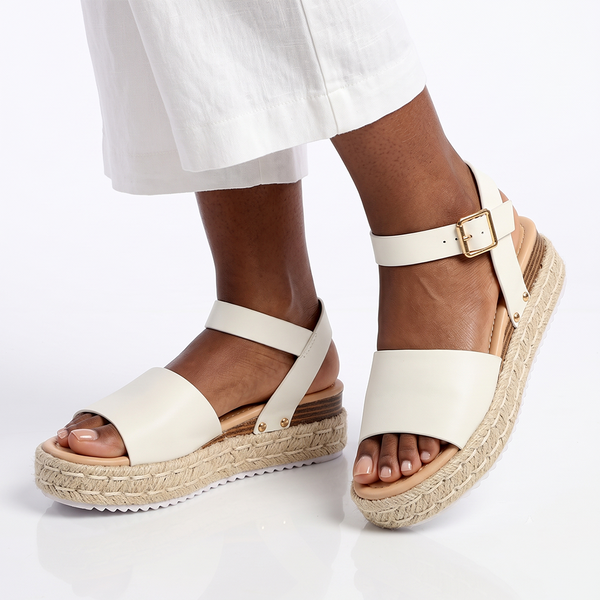 Madison Catherine Sandals - White