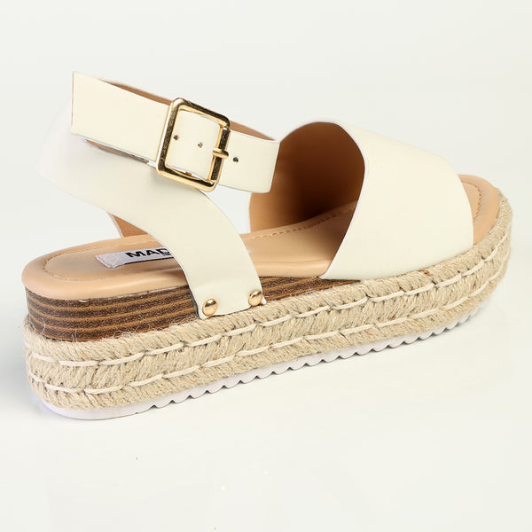 Madison Catherine Sandals - White
