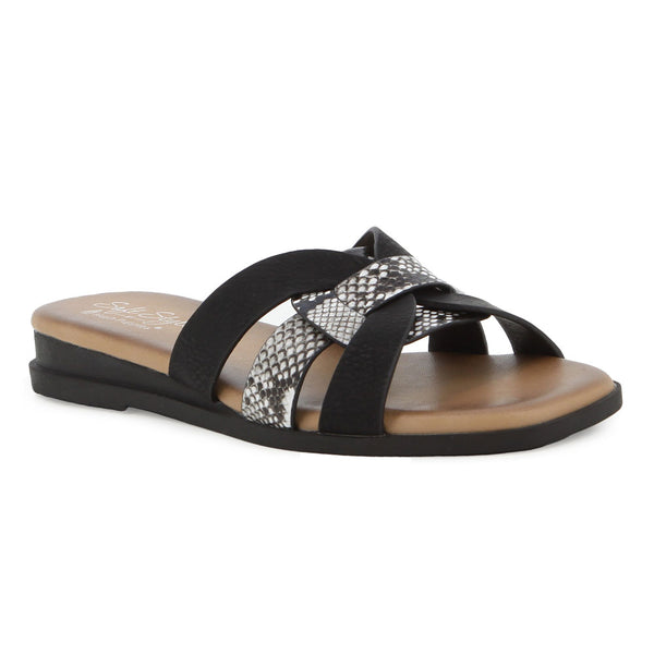 Soft Style by Hush Puppies Soft Parsan Sandal - Black
