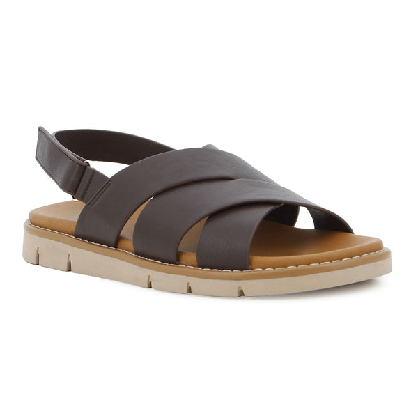 Soft Style by Hush Puppies Jatin Sandal - Chocolate