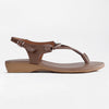 Froggie Ella Leather Sandal - Stone