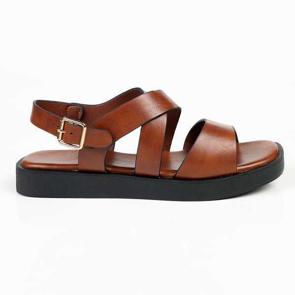 Madison Thong/Sling Sandal - Tan
