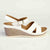 Franco Rossi Cross Wedge - White