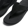 Fit Flop Lulu Textured Glitzy Sandal - Black
