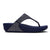 Fit Flop Lulu Textured Glitzy Sandal - Nightfall Blue
