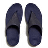 Fit Flop Lulu Textured Glitzy Sandal - Nightfall Blue