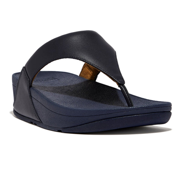 Fit Flop Lulu Leather Sandal - Midnight Navy
