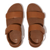 Fit Flop Lulu Adjustable Leather Sandal - Light Tan