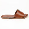 Alessio Flat Sandal - Tan