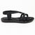 Alessio Elastic Sandal - Black