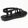 Alessio Elastic Sandal - Black