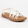Alessio Strappy Sandal - White