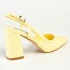 Madison Paula Block Heel - Yellow