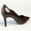 Madison Penny Court - Chocolate Patent