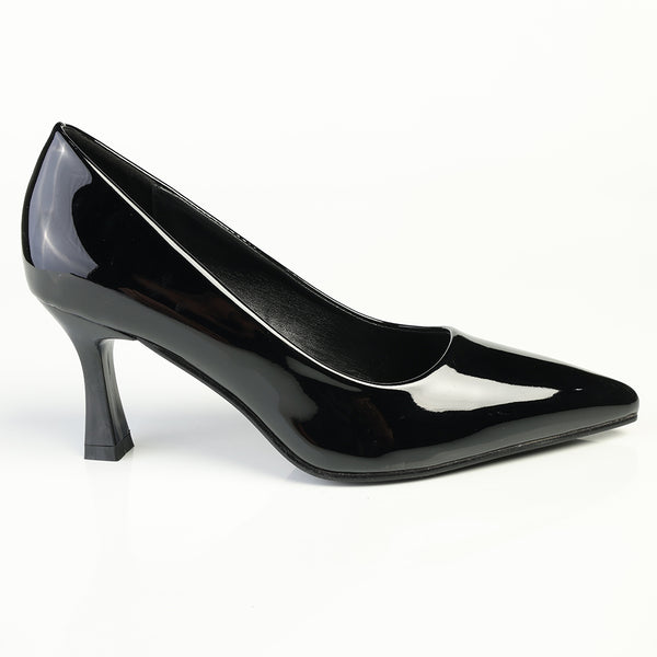 Madison Quitley HourGlass Court Heel - Black